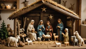 bricolage noël crèche