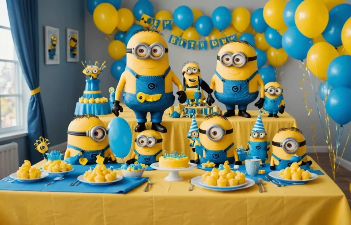 decoration les minions anniversaire