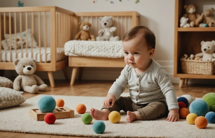 jouet bébé 6 mois montessori